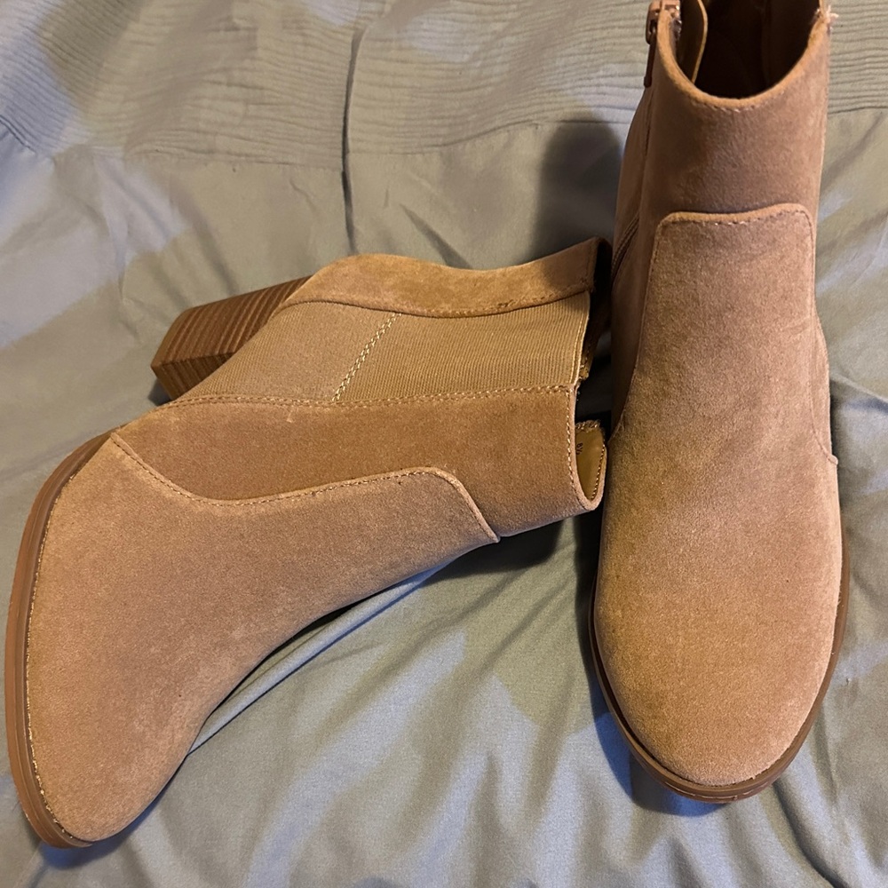 Target Women's Brown Ankle Booties - Picture 2 of 2